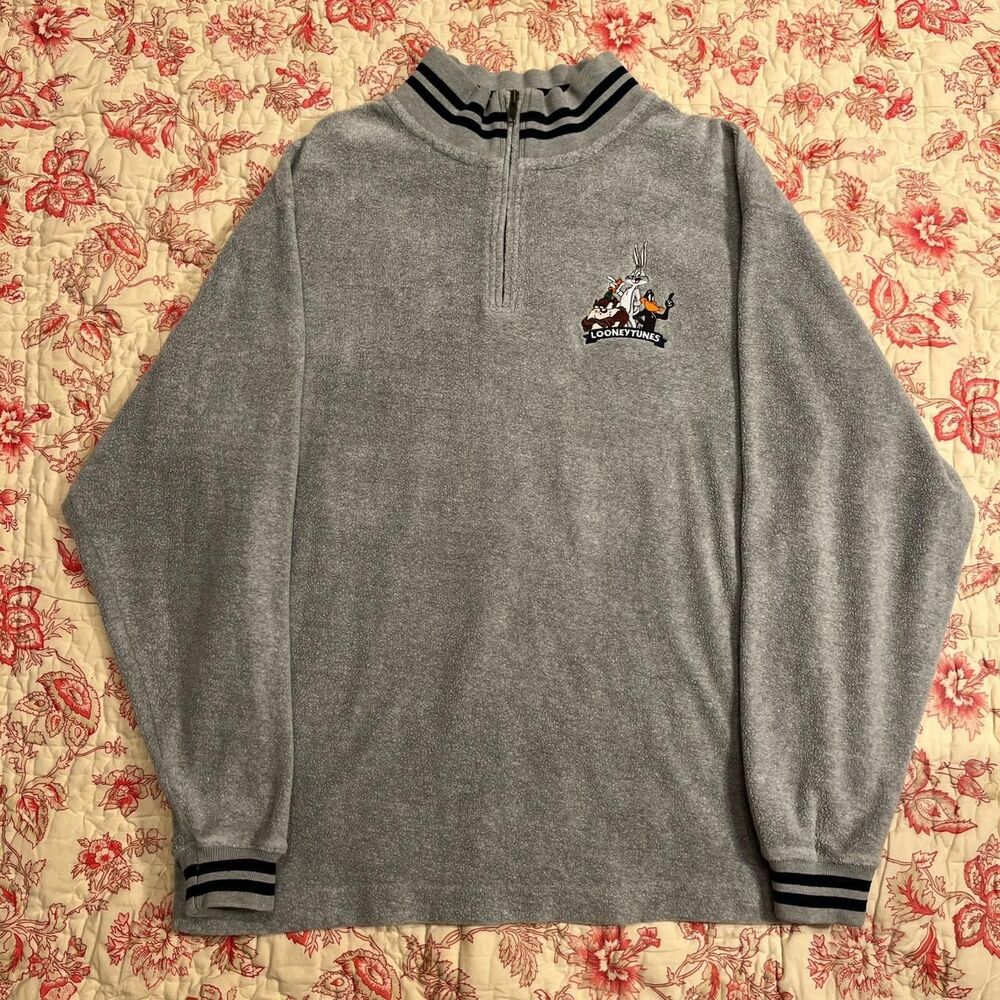 Looney-tunes Men's Grey Jumper